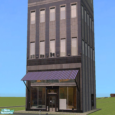 Sims 2 — Department Store by TSR Archive — re-uploaded. This is a neighborhood decoration. Populate your hood without