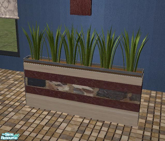 Sims 2 — TC98 Tamara Bathroom Recolour - divider plants by selina012 — Made for the Texture Challenge 98. This wonderul
