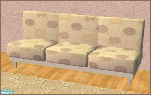 Sims 2 — Contemporary Tiber Livingroom Sofa Recolor by kittyispretty69 — One of a set of beautiful contemporary recolors