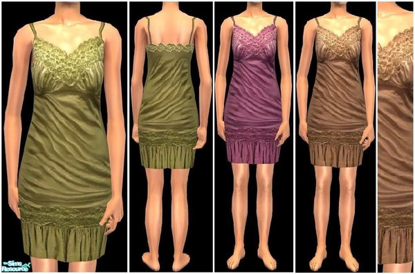 Sims 2 — JPefpjs1 by juttaponath — Nightie for elders. No mesh and no expansion pack required.