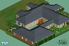 Sims 1 — Neverland by TJ — Nice house with lots of light, great landscaping, great for family with children and the money