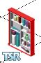Sims 1 — Red Bathroom Medicine Cabinet by Bea — Part of the Red Bathroom Set.