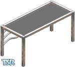 Sims 1 — Trendy Steel Desk by Secret Sims — Part of the Trendy Steel Bedroom Set.