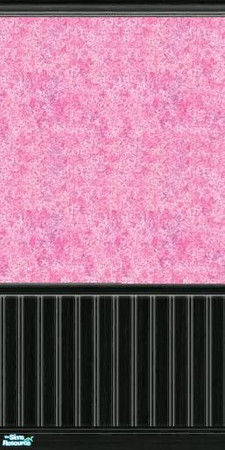 Sims 2 — MFG Pink with black panel by mightyfaithgirl — Pink with black paneling