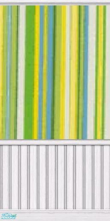 Sims 2 — MFG Key Lime Stripes by mightyfaithgirl — Key Lime Stripes with white panel