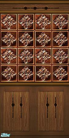 Sims 2 — Copper Tile by Halfcreek — created by Halfcreek