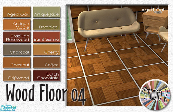 Sims 2 — Studio K Wood Floor 04_01 by StudioKhagerks — 