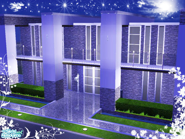Sims 2 — Modern house 30 by kissme87 — Here is a modern house . Its good for a couple who want to live together . Lot