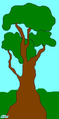 Sims 2 — Trees by chickerson — Get that outdoorsy feeling with this tree wallpaper