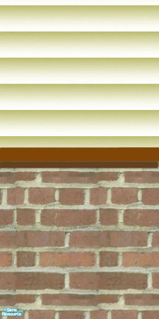Sims 2 — Pale Siding Brick by Phadrae — A creamy pale siding combined with brick. Enjoy!
