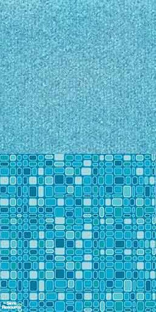 Sims 2 — Turquoise Tile by mahtigwess — Great in bathrooms