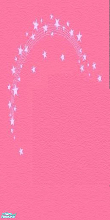 Sims 2 — Hermione Pink Stone Wall by Bury me deep inside your heart — 