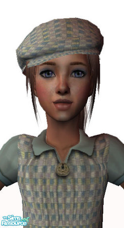 Sims 2 — Vintage child set - 8febaf12 June23hat1 by giasims — Matching hat