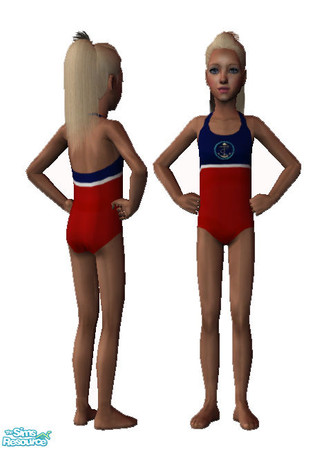 Sims 2 — Child swimsuit 4 by giasims — Child swimsuit 4