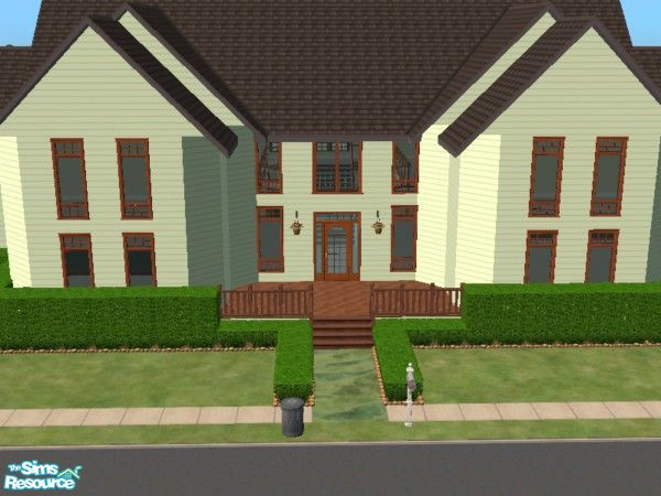 Sims 2 — Sanctuary by mari82 — This is a two storie home with 3 bedrooms and 3 bathrooms. There is a living room,