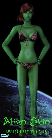Sims 2 — Alien Set - Skin by hjdjhgf — Part of my Alien set. For all ages and genders, no meshes or eps required.