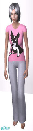 Sims 2 — FE PJ Set 001 - 0 by agaliha5 — A set of 4 pajamas for elder women. The mesh can be found at the link below. The