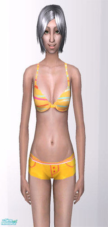Sims 2 — FE Undie Set 001 - 4 by agaliha5 — A set of 5 undies for elder women. You must get the mesh at the link below.