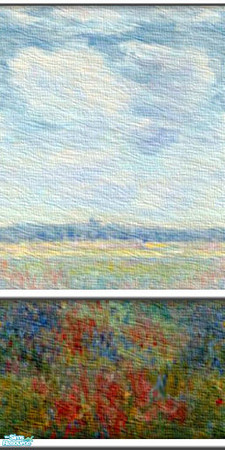 Sims 2 — Claude - wall cl08 by perelinka — Wallpaper ver. 4 basic.