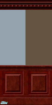 Sims 2 — Two-Tone Blue & Brown pt 6 by icecj03 — Blue and Brown stripes.