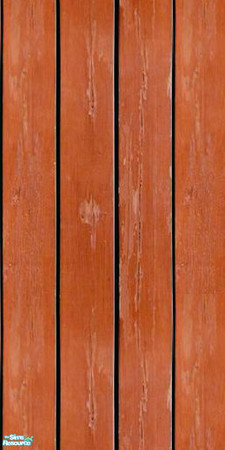 Sims 2 — Wood Wall/Floor Set - Wall 04-A by ayyuff — **See complete set and screenshot** Cost:2