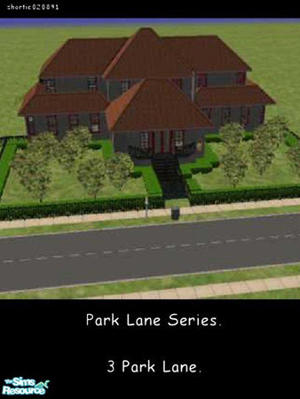 Sims 2 — 3 Park Lane by Shortie020891 — Part of the \'Park Lane Series\' i\'ve made to make a whole street/block of