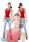 Sims 1 — Maple by Cambridge_Dave — If your into jeans this one's for you. Head Included