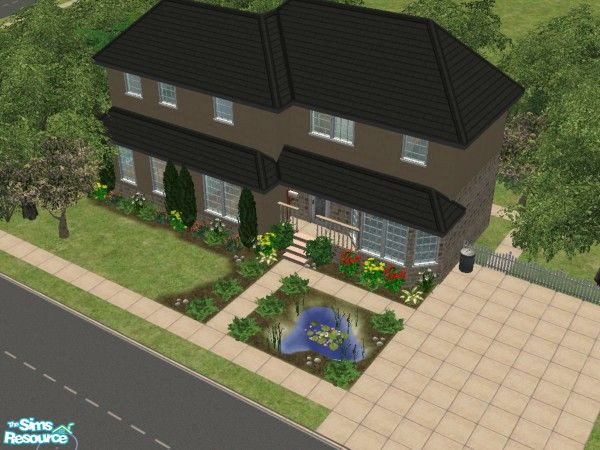 Sims 2 — MFG Starter House No. 20 by mightyfaithgirl — This lovely affordable two storey home comes complete with 3