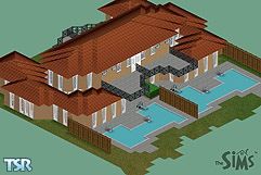 Sims 1 — Riverside Villa by Salar Moh — Looking for a vacation? Not enough money? Now you can go on a Vacation without