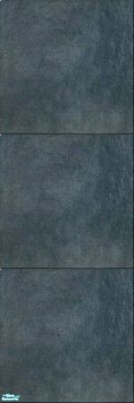 Sims 2 — Solid Blue Slate Set - Bluesolidslate by eriduserpent — A beautiful polished slate wall. Designed By the