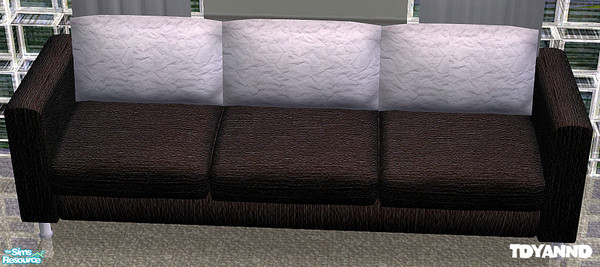 Sims 2 — Texture Challenge 99 - Isabel Naturals Sofa Recolor by tdyannd — The Texture Challenge 99 textures on