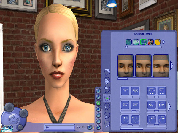Sims 2 — Ocean Eyes - Dark by TrailRunner782 — Dark blue eyes using the image of a breaking ocean wave.
