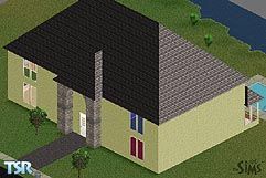 Sims 1 — Meadow Brook Bay by D'Andrea — Spacious 2 story home for the moderate Sim. Downstairs is a Grand Foyer/Great