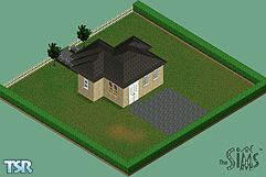 Sims 1 — Nice Starter Home by Farleyman — Nice little first house which has plenty of space for one person or a couple.
