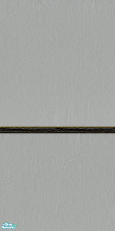 Sims 2 — tams TC 99 set - Tams Grey Wall For Tc99 by tambriah — gray textured wall with black textured chair rail created