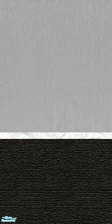 Sims 2 — tams TC 99 set - Tams Grey Wall 2 For Tc99 by tambriah — gray textured top black textured bottom with white