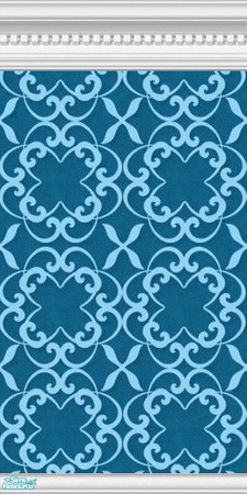 Sims 2 — Sea Blue Swirls by mahtigwess — by Mahtigwess