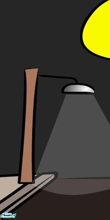 Sims 2 — \"The invasion of the great tomatoes\" mural 2h by Elut — 