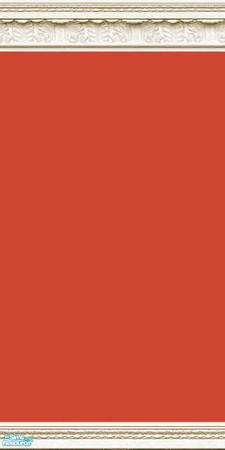 Sims 2 — Behr Flame paint collection - Behr Flame With White Crown An by nonafae — The red-orange color with white crown