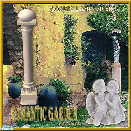 Sims 2 — S2S Romantic Garden - Lamp - Mesh by sims2sisters — 