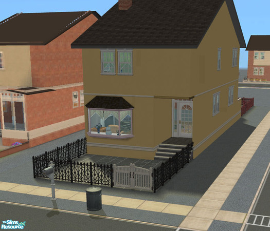 Sims 2 — 5 Redbrook Road (UK Townhouse) by speedwagon75 — A small but very spacious terraced house close to the Town
