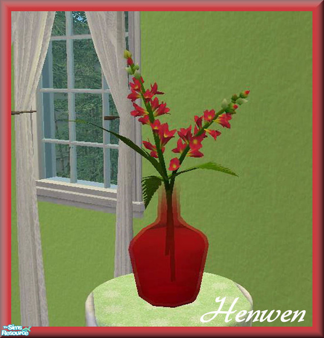 The Sims Resource Snapdragon Bouquet Red