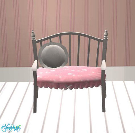 Sims 2 — PB Nurcery P1 - Diningchair for Kids Recolor white by ShinoKCR — 