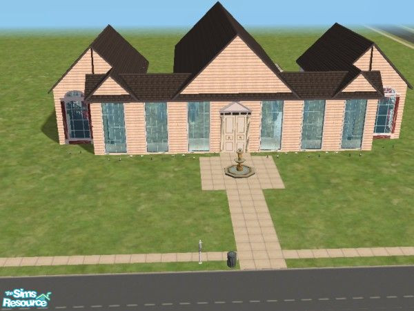 Sims 2 — St. Royal Episcopal Church by lmiddaugh101 — The Episcopal Mega Church Designed By lmiddaugh has pipe organ (and