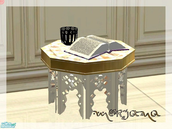 Sims 2 — Morjana Bedroom - little coffee table by kibanahnah — a moroccan-oriental bedroom!I hope you will like it! 