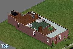 Sims 1 — The SimTastic House by Kevin — This house is absolutely SimTastic! We have two bedrooms, a family room, an