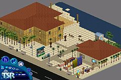 Sims 1 — Tiki Tiki Tavern by vicki425 — This is the place to go if you're in the mood for fun and sun! Tiki Tiki Tavern