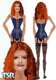 Sims 1 — Lc2 by Cambridge_Dave — Wow... What can I say. Beautiful Lady... Sexy Corset...What more can you ask for in your