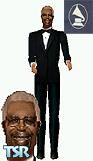 Sims 1 — B B King by Cambridge_Dave — The legend of Blues... Thanks for downloading him. Head Included