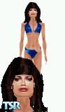 Sims 1 — Jennifer Lopez by Cambridge_Dave — A day at the beach? Head Included.